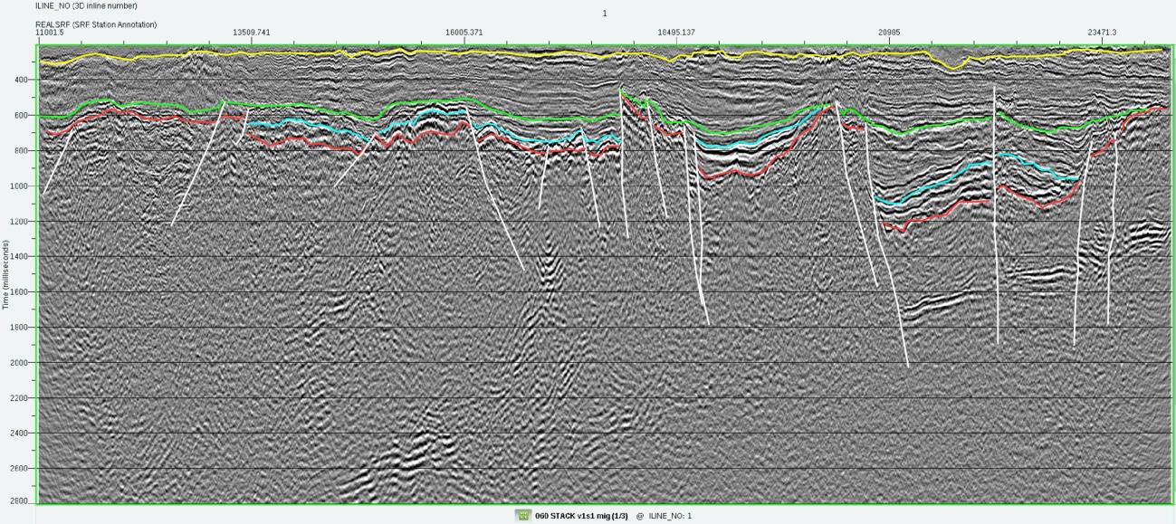 first seismic program kavango basin