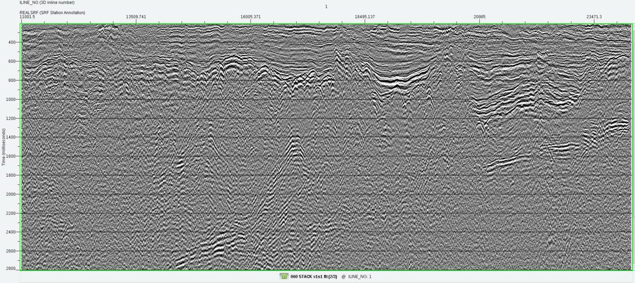 First seismic program kavango basin Results