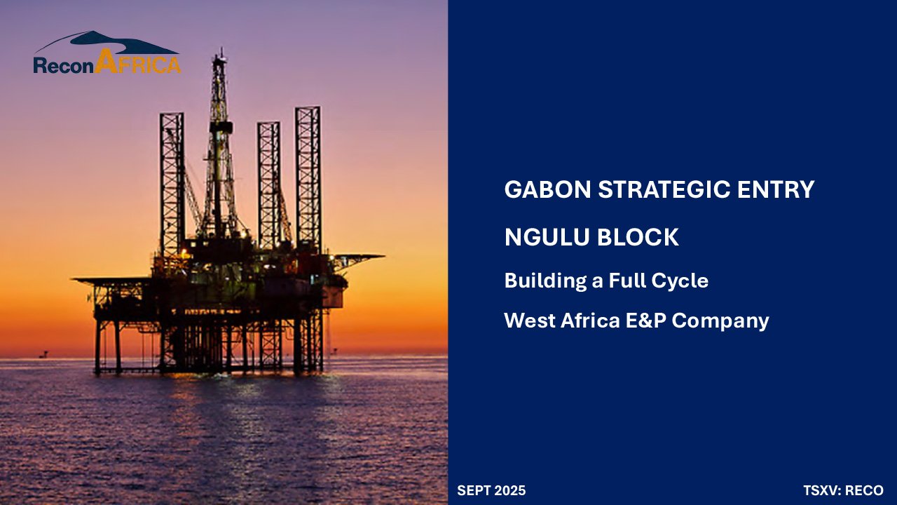 Recon Africa Gabon Presentation